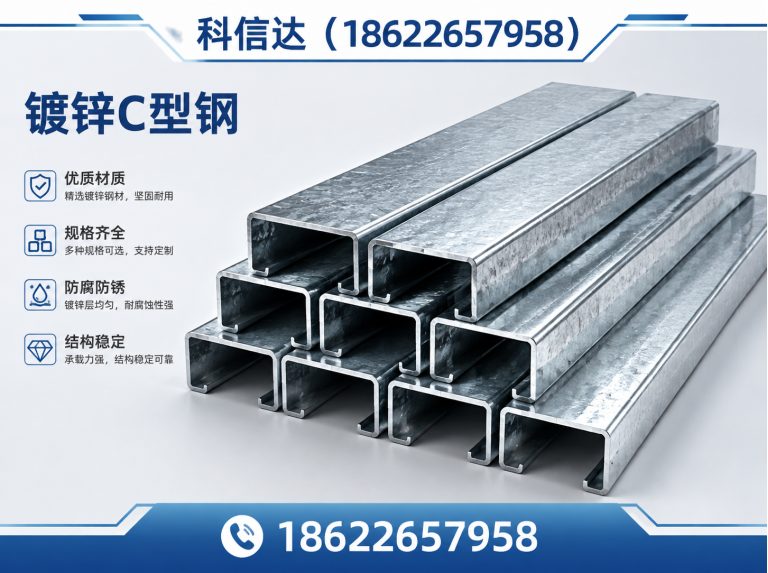 宁河区镀锌C型钢展示图